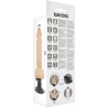vibrateur articulable télécommande naturel 20 cm -o- 4.5 cm