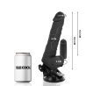 vibrateur réaliste télécommande noir 18.5 cm -o- 4cm
