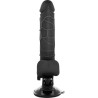 vibrateur réaliste télécommande noir 18.5 cm -o- 4cm