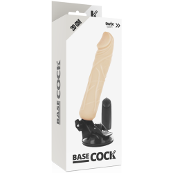 vibrateur télécommande naturel réaliste 20 cm -o- 4 cm