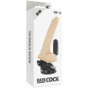 vibrateur naturel réaliste télécommande avec testicules 20 cm -o- 4 cm