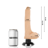 vibrateur réaliste 2-1 naturel 18.5 cm -o- 4 cm