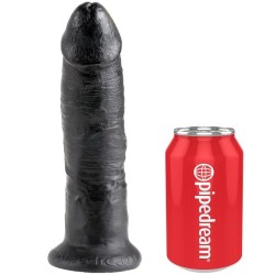 harnais avec pénis noir réaliste 22,9 cm