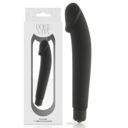 realistic black silicone