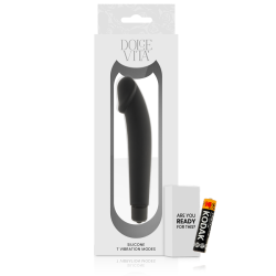 realistic black silicone