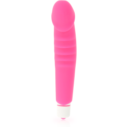 realistic pleasure pink  silicone