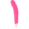realistic pleasure pink  silicone