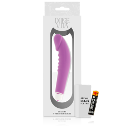 realistic pleasure purple silicone