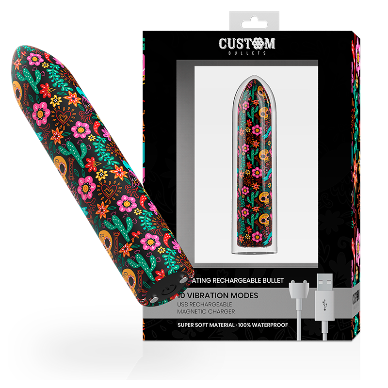 bullets personnalisés rechargeable floral 10 intensities bullets personnalisés rechargeable floral 10 intensities
