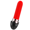 vibrateur rechargeable rouge a lèvres noir- or