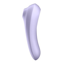 vibrateur dual pleasure air pulse mauve