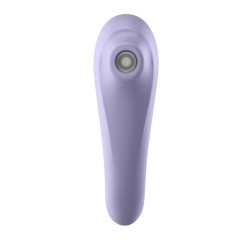 vibrateur dual pleasure air pulse mauve