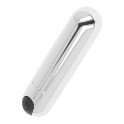 balle vibrante argent 8 cm