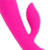 vibrateur rechargeable avec lapin 10 modes de vibration 19 cm