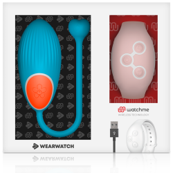 télécommande watchme technologie oeuf bleu - rose