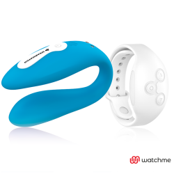 watchme vibrateur double technologie indigo-neige