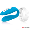 watchme vibrateur double technologie indigo-neige