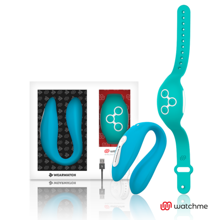vibrateur watchme double technologie indigo-eau de mer