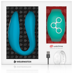 vibrateur watchme double technologie indigo-eau de mer
