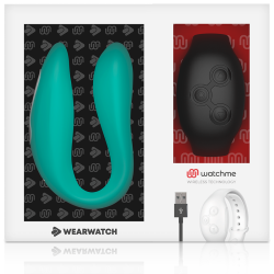 vibrateur double technologie watchme aigue-marine - jet