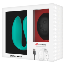 vibrateur double technologie watchme aigue-marine - jet
