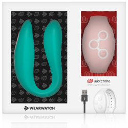 watchme vibrateur double technologie eau de mer - rose