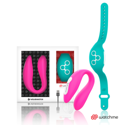 vibrateur watchme double technologie fuchsia - eau de mer