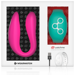 vibrateur watchme double technologie fuchsia - eau de mer