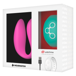 vibrateur watchme double technologie fuchsia - eau de mer