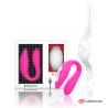 watchme vibrateur double technologie fuchsia - neige