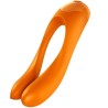 vibrateur  doigts candy cane orange