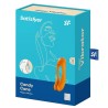vibrateur  doigts candy cane orange