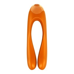 vibrateur  doigts candy cane orange