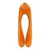 vibrateur  doigts candy cane orange