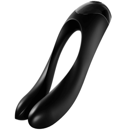 vibrateur  doigts candy cane noir