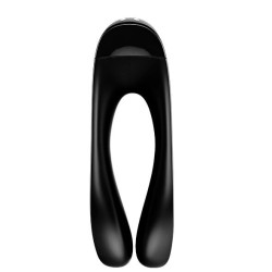 vibrateur  doigts candy cane noir