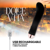 vibrateur rechargeable deux noir 7 vitesses