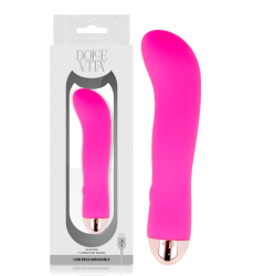 vibrateur rechargeable deux rose 7 vitesses
