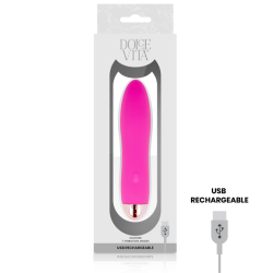 vibrateur rechargeable quatre rose 7 vitesses