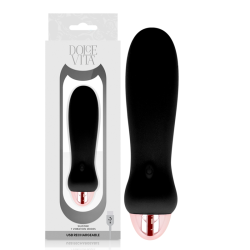 vibrateur rechargeable cinq noir 7 vitesses
