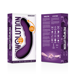 rewocurvy vibrateur flexible rechargeable