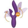 rewofun vibrateur flexible avec lapin