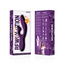 rewofun vibrateur flexible avec lapin