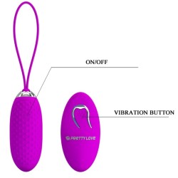 joanna oeuf vibrant télécommande 12 modes