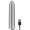 balle vibrante 10 modes de vibration argent
