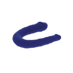 mini double dong réaliste bleu