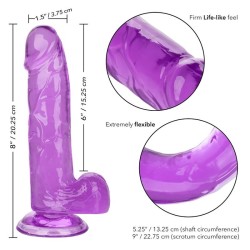 gode reine taille violet 15.3 cm