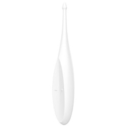 vibrateur twirling fun tip blanc