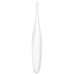 vibrateur twirling fun tip blanc
