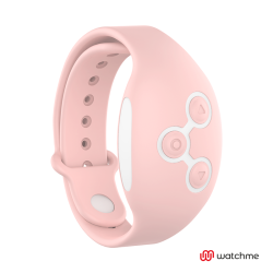 montre à technologie sans fil rose tendre